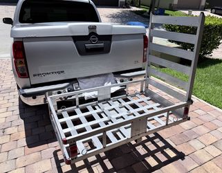Cargo Carriers  Aluminum Mobility Wheelchair and Scooter Carrier Fit 2 Inch Hitch