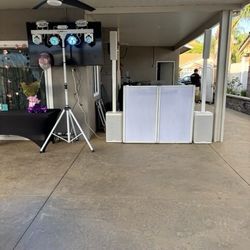 Party Speakers Lighting DJ