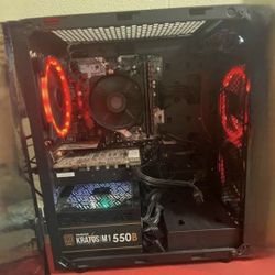 Ultra High Speed Gaming PC AMD Ryzen 5 5600 16 gb ram 500 gb ssd rx 580 8gb gpu Windows 11