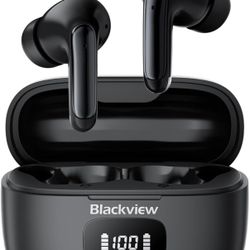 Wireless Earbuds, 5.3 Headphones, 56Hrs Hi-Fi Stereo Deep Bass Earphones, IPX7 Waterproof Ear Buds 