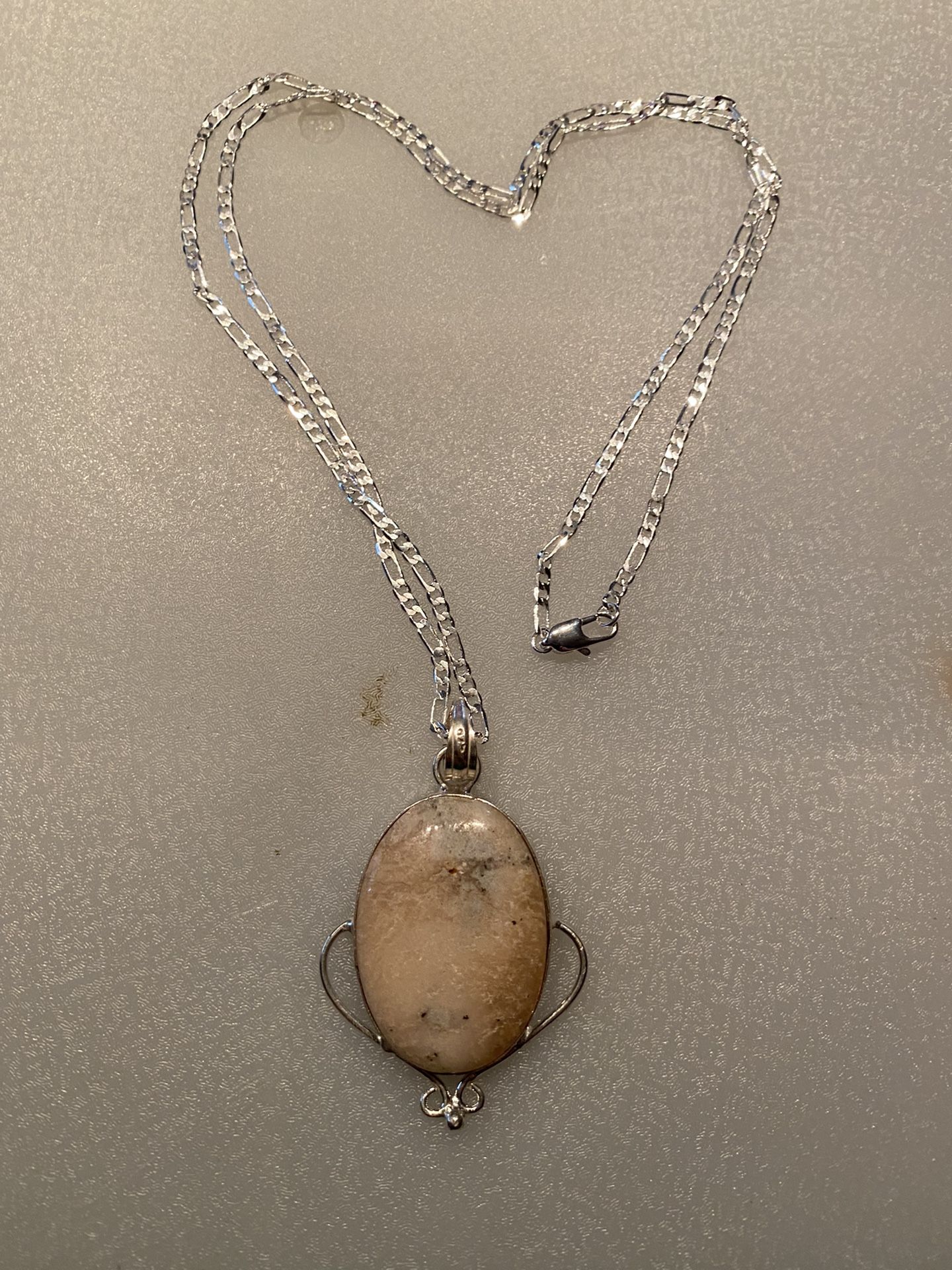 New Dendritic Opal With New 26” Chain