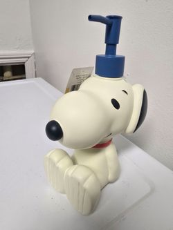 New with tag Peanuts Snoopy Soap Pump