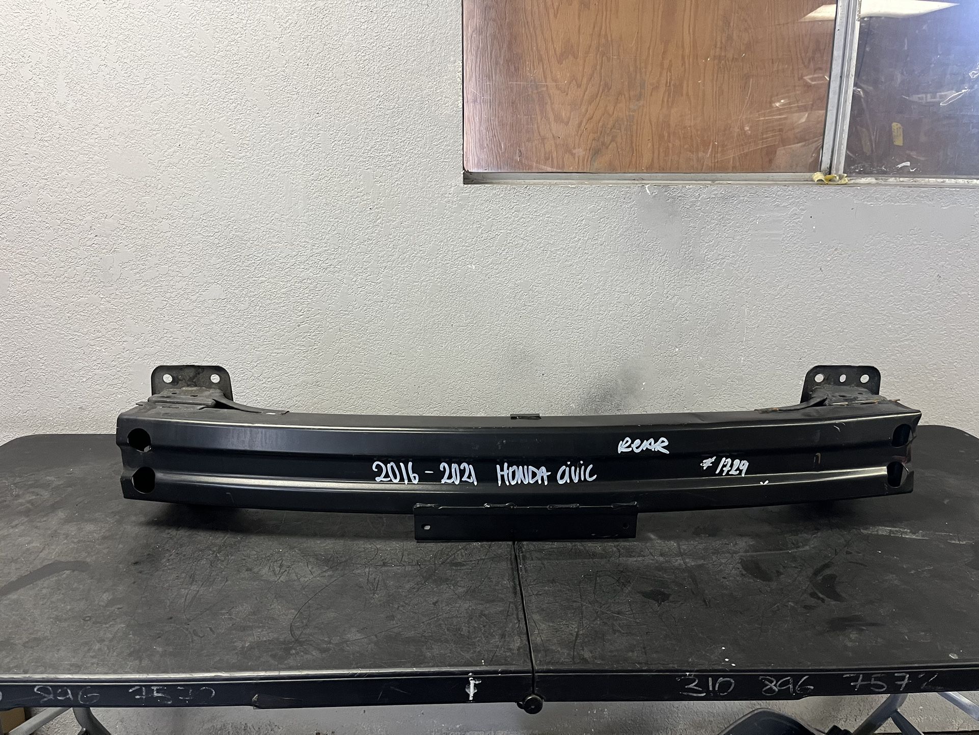 2016-2017-2018-2019-2020-2021 HONDA CIVIC REAR BUMPER OEM USED 