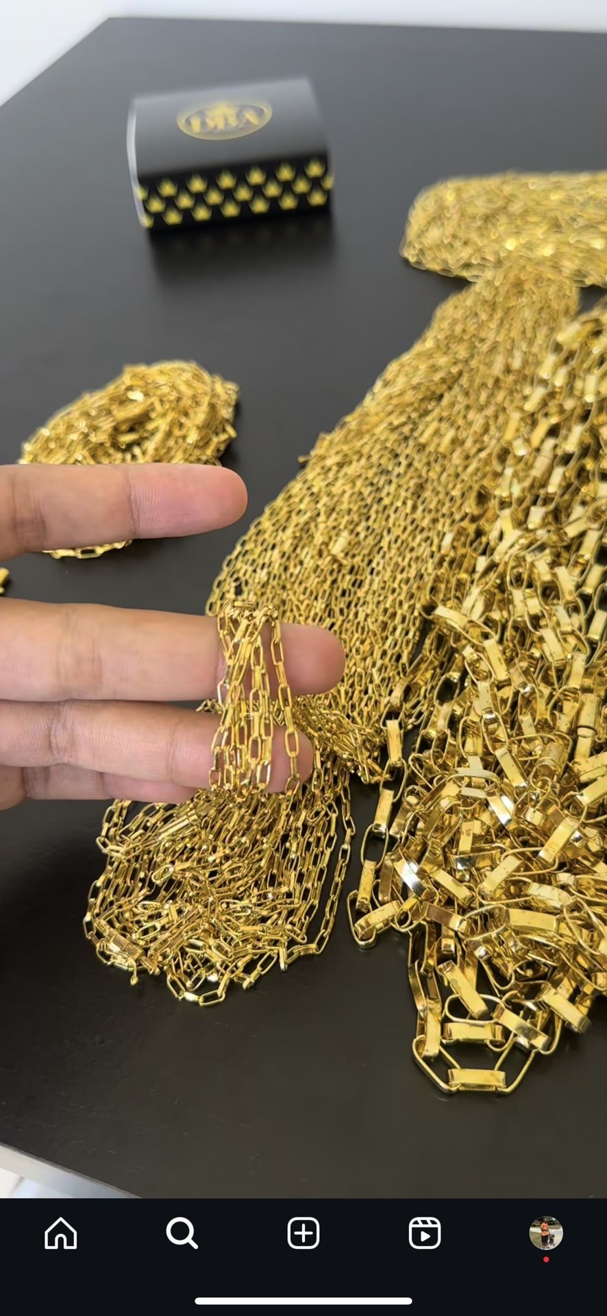 18k gold plated