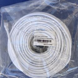 100 Feet RJ45 Cat5 Ethernet Cable Good For Internet And IP cameras