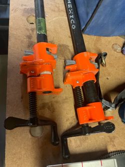Pony 3/4” pipe clamps