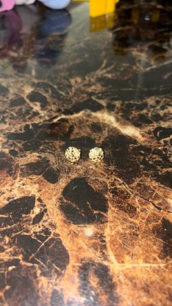 10k Nugget Earrings