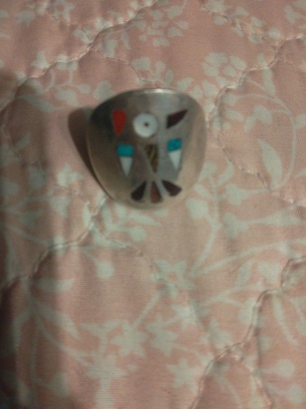 sterling silver mens ring 