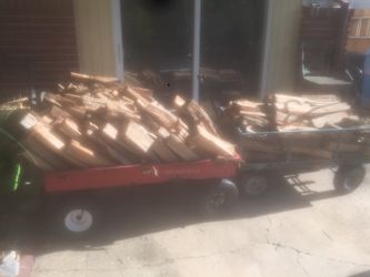 25 bucks for a cart full of firewood or two carts for 40 bucks