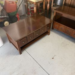 Pottery barn -matching   Tv Stand And Sofa Table.  