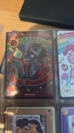 King Sombra SSR Hazard Trading Card