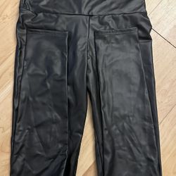 Faux Leather Pants - Brand New With Tags - Size Small
