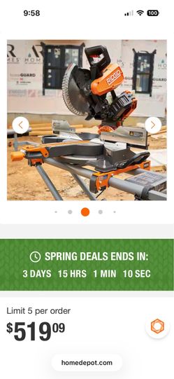 Ridgid saw