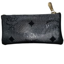 🖤 MCM Black Monogram Coin Purse 👛