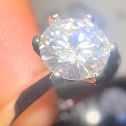 925 Moissanite Ring