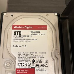📦 For Sale: WD Red Plus 8TB NAS Drive (WD80EFZZ) 