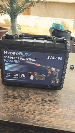 Cordless pressure washer