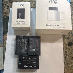 Ring Dual Charger And Xtra Batteries 