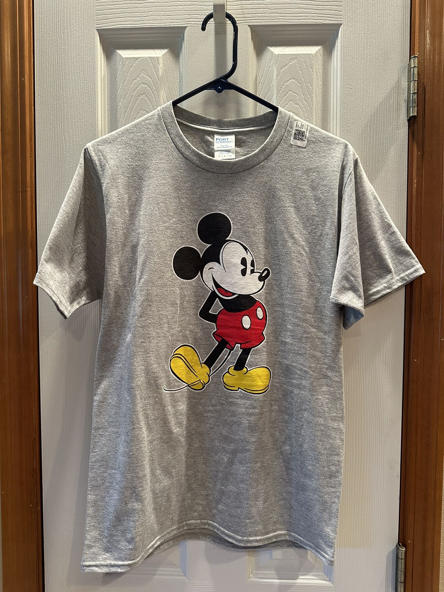 🐭DISNEY MICKEY MOUSE shirts 🆕 with tags! Men’s Size Small that fit like a Youth Size 16/18. BOTH FOR $18 Bought from Amazon, too small, and missed