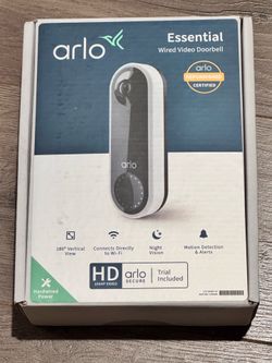Arlo Wired Video Door Bell - Never Used