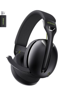 Wireless Gaming Headset for PS5, PS4, PC, Mac, Switch, 2.4GHz Gaming Headsets with Bluetooth 5.4, Hidden ENC Noise Canceling Mic, 35H Battery, 3D Spat