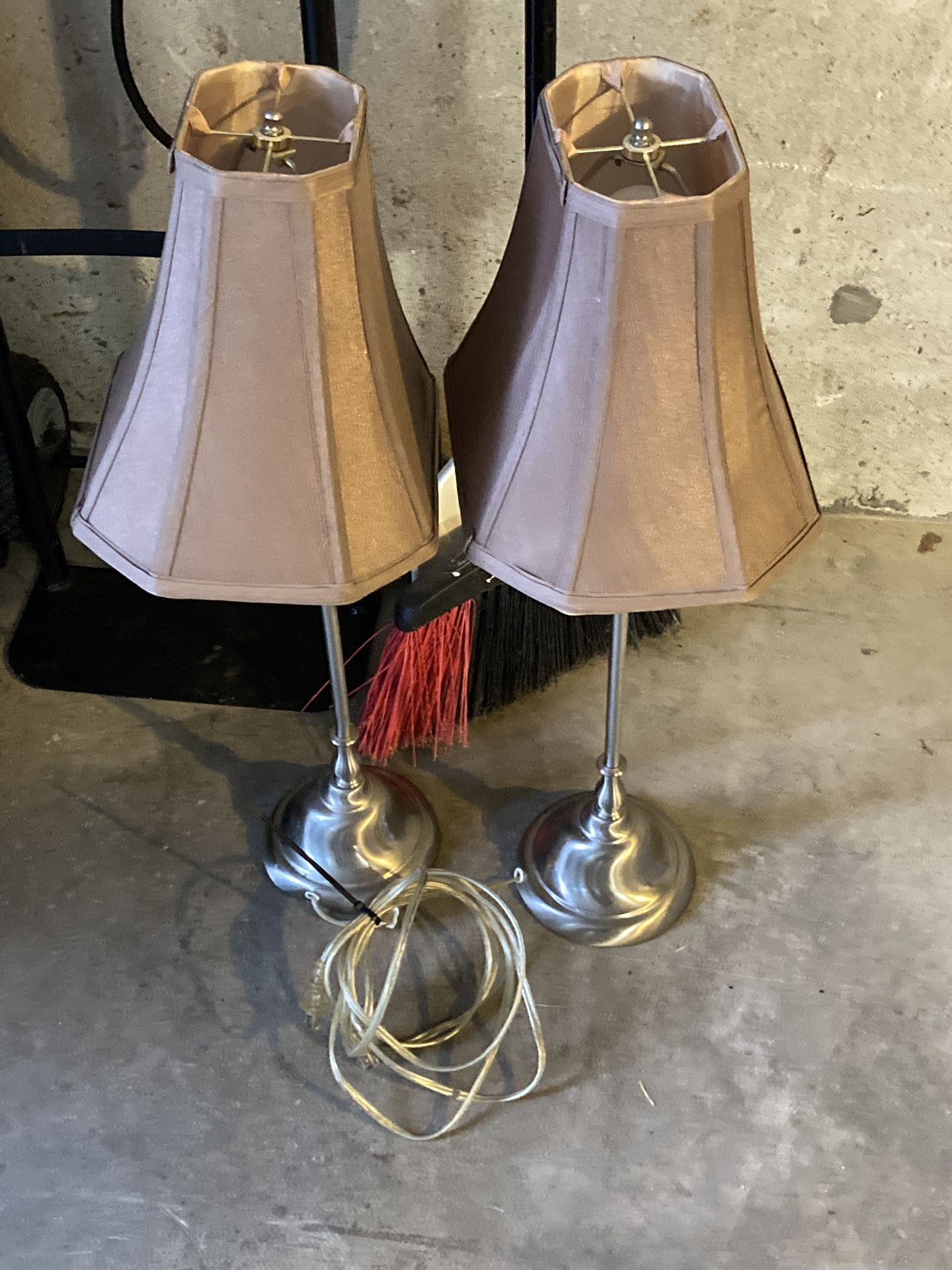Pair Of Matching Lamps 