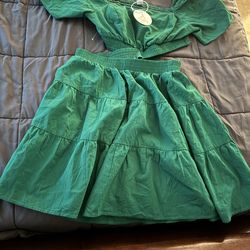 Green Anrabess w/cut out sides Women’s Dress size medium