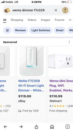 Weno Like New Dimmer And Wi-Fi Control Switch With Plug