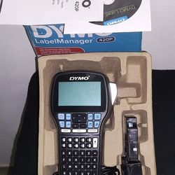 DYMO LabelManager 420P Label Maker

The DYMO LabelManager 420P label maker