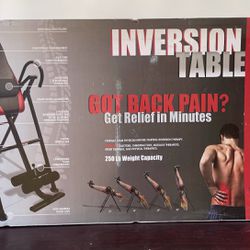 Inversion Table New