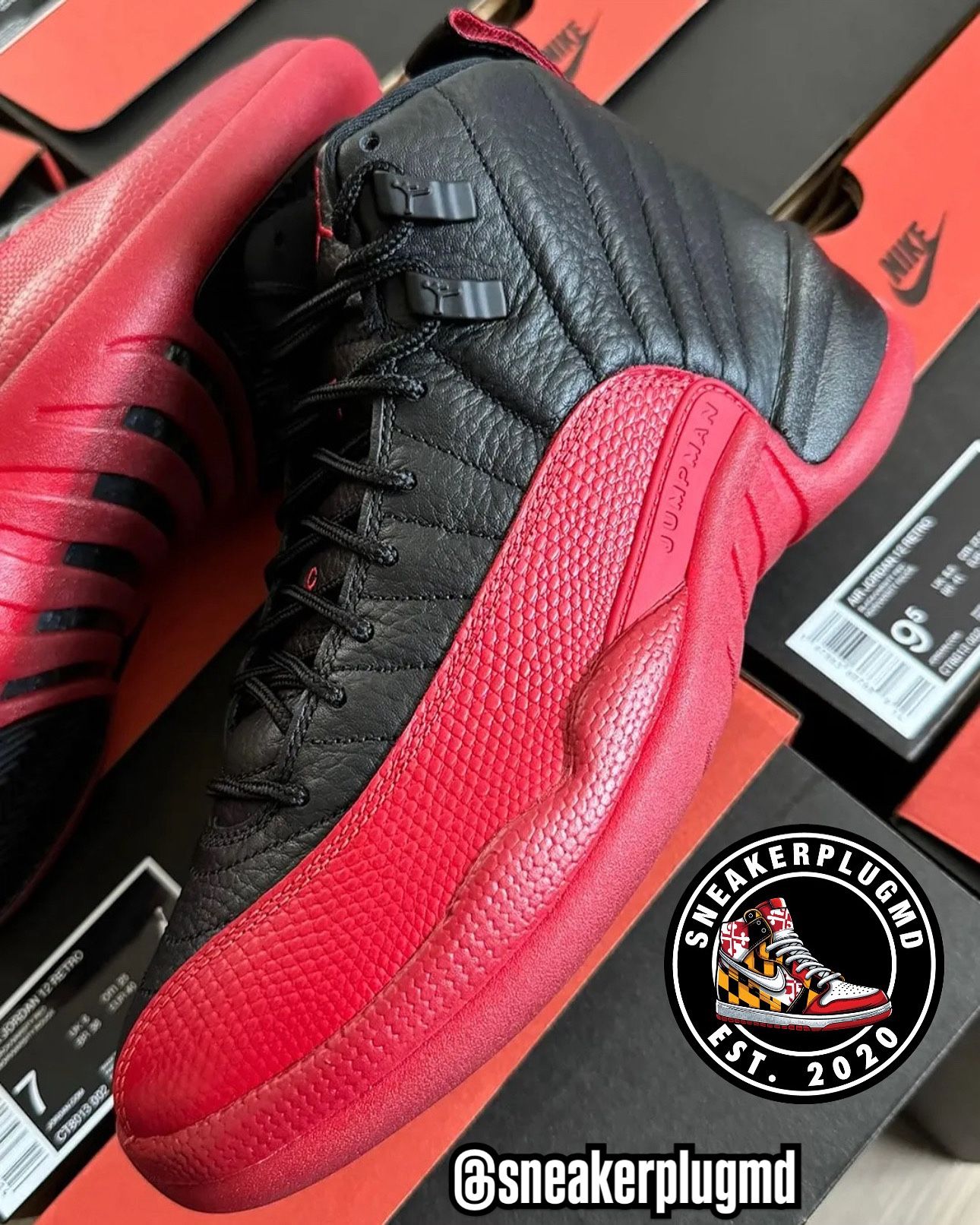 JORDAN 12 Flu Game DS (2025) Size 11.5