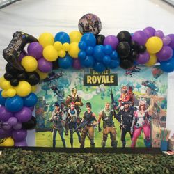 Fortnite Balloon Garland 