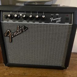 Amp And Guitar 