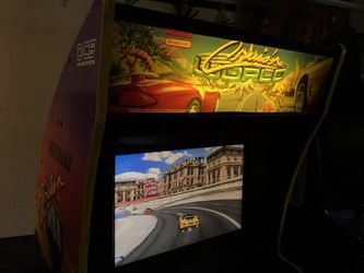 Cruis'n World Arcade Game Upright