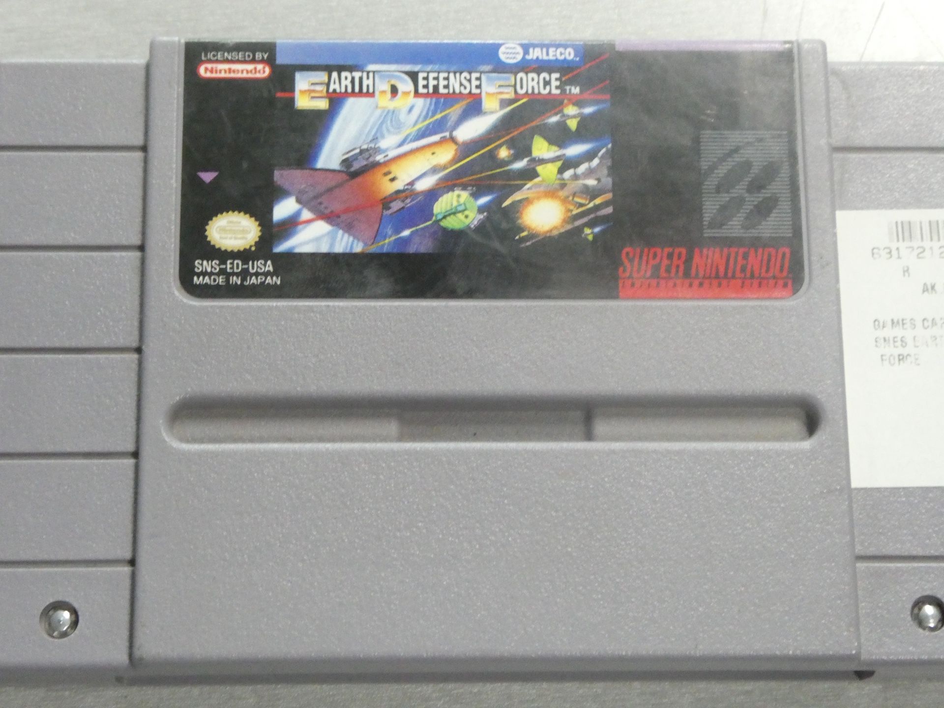 Earth Defense Force - Super Nintendo - SNES