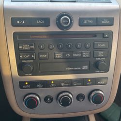 2007 Nissan Murano S Radio 