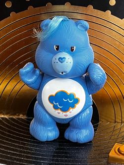 VINTAGE 1983 “ GRUMPY CAREBEAR , 3 1/2 INCH FIGURE - LIKE NEW