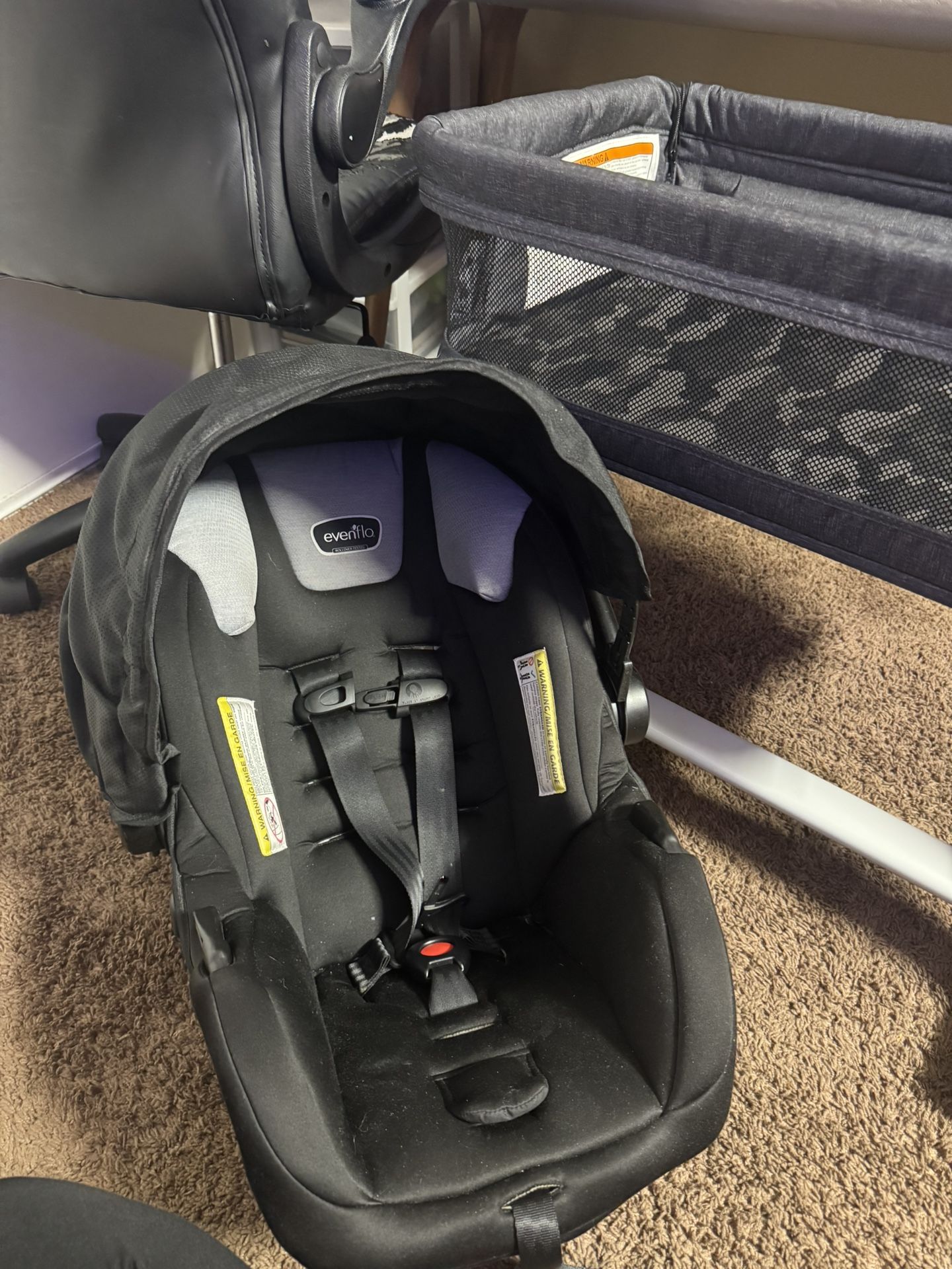 Car Seat & Bed Side Bassinet