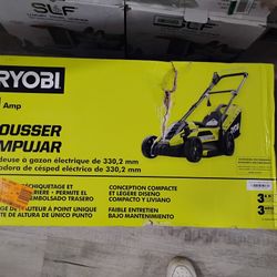 Ryobi 13 in. 11 Amp Corded Electric Walk Behind Push Mower 