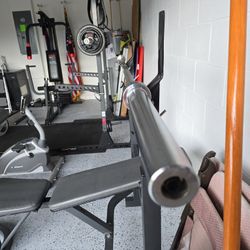  7ft Chrome Olympic Barbell Bar