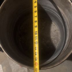 Used  Outdoor Corn,crab  Pot  17inch Round Heavy Gauge