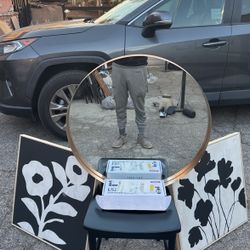Circle Sturdy Mirror 30 Obo 