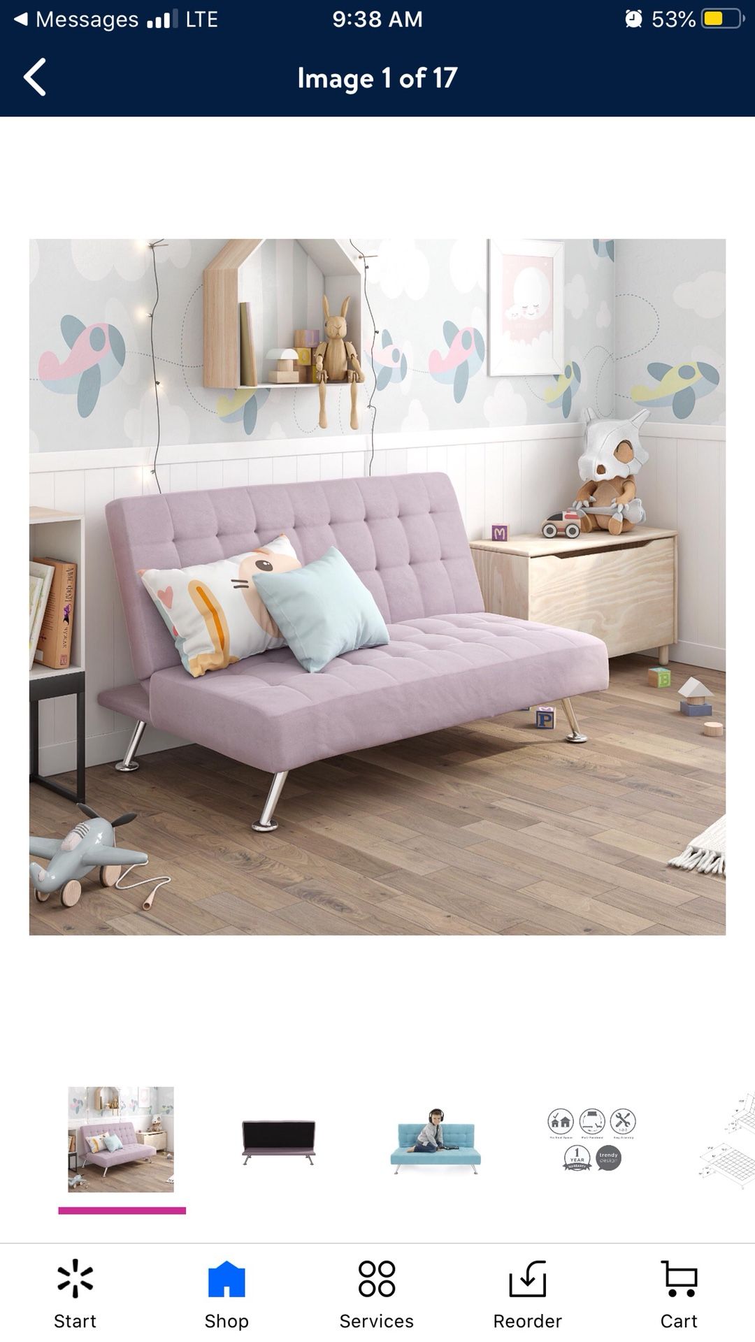 Kids futon