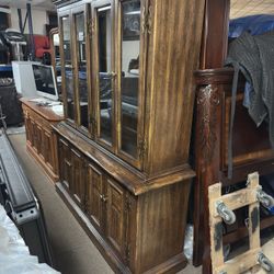 Vintage China Cabinet 