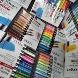 New Acrylic Paint Brush pens king Art