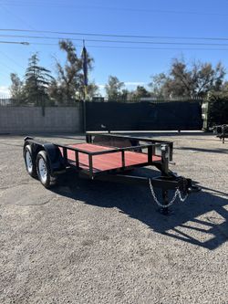 Utility Trailer 5x10x1 Tandem Axle 