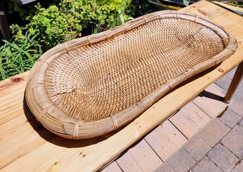 Antique Oriental Basket