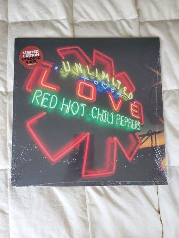 Red Hot Chili Peppers Unlimited Love LP Limited Edition Ruby Vinyl