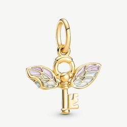Pandora x Harry Potter, Winged Key Pendant charm for bracelet necklace 