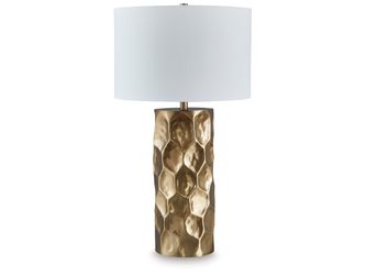 Marshawn Gold Finish Table Lamp
